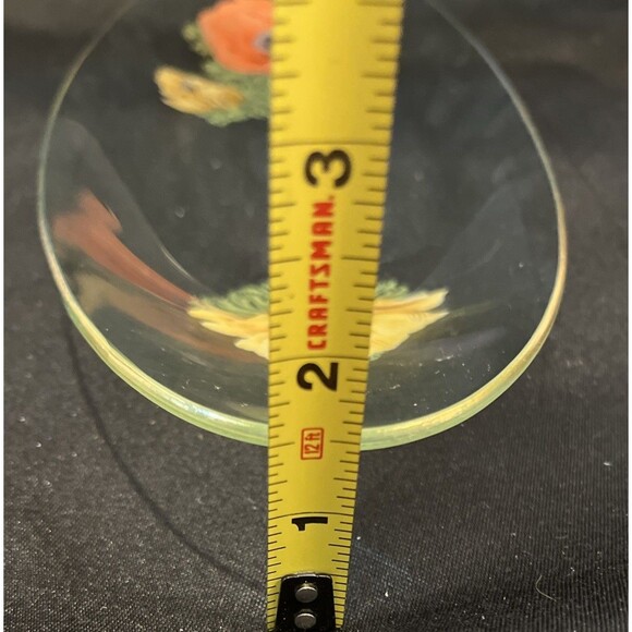 Vintage Chance Glass England 1965 Fiestaware Anemone Pattern Long Oval Dish - Picture 10 of 10